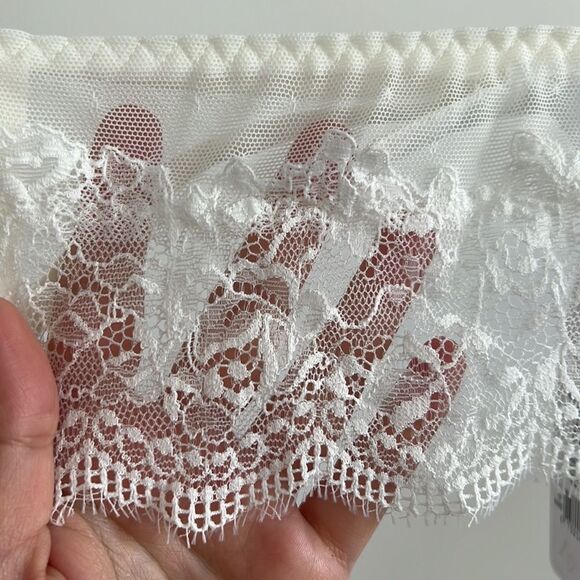 Lauma lingerie suspender belt white size 10 NWT - Picture 4 of 8